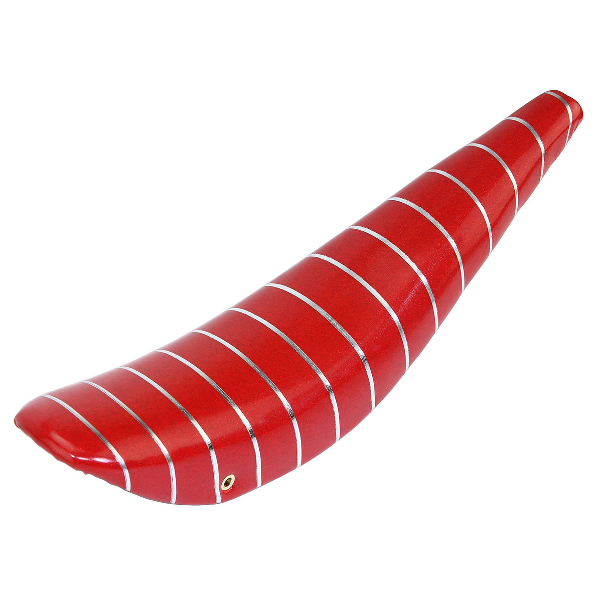 26 Banana Saddle Sparkle/Red W/Silver Stripe.